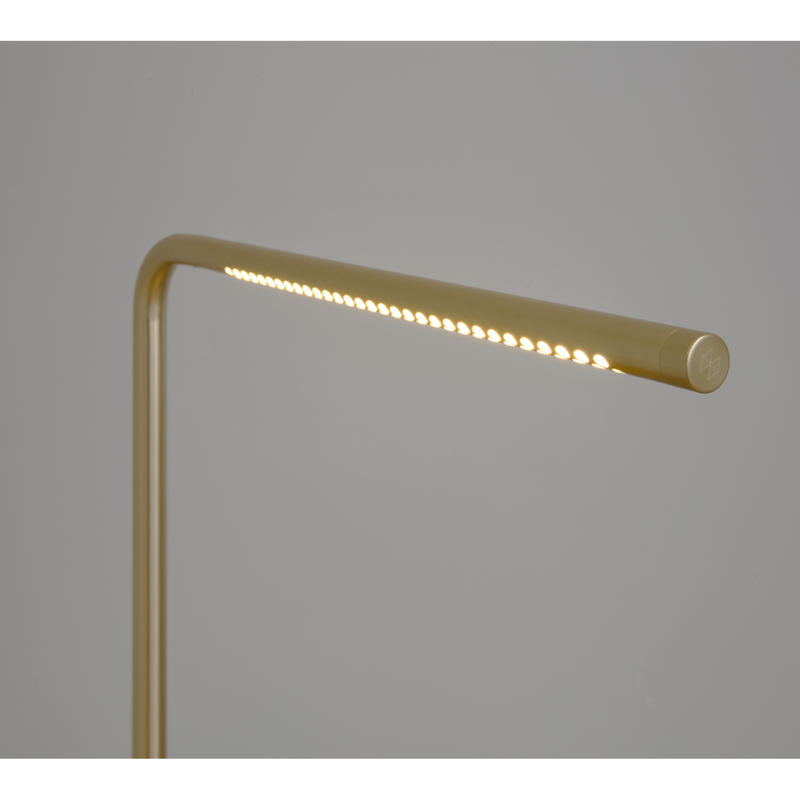 OMNI GULVLAMPE MESSING