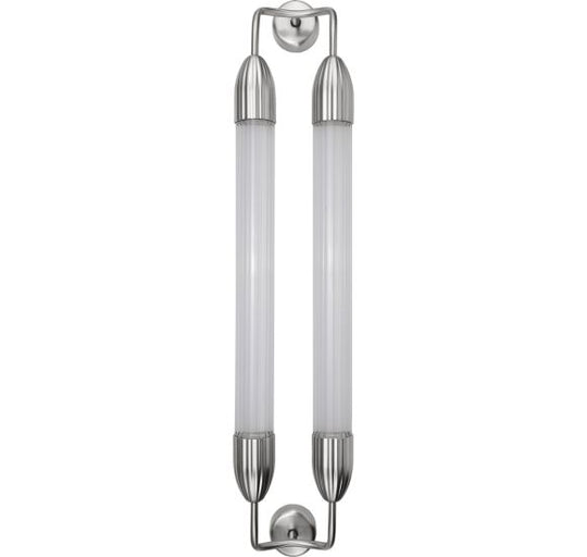 LEMON SQUEEZE VÆGLAMPE POLERET STÅL LANG DOBBELT