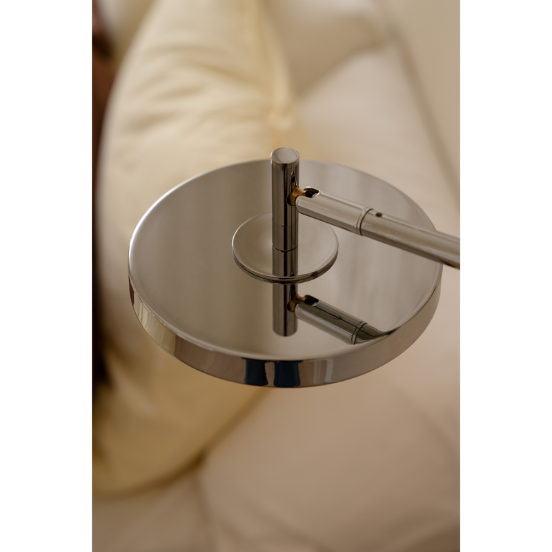 ASTERIA VÆGLAMPE KORT STÅL