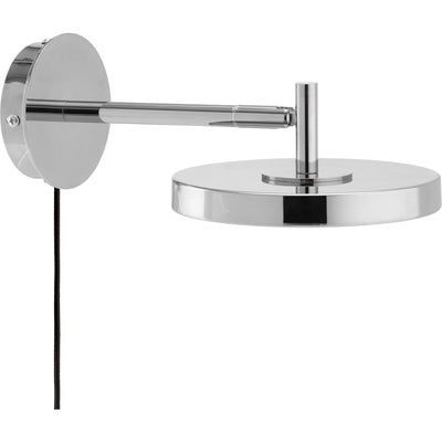 ASTERIA VÆGLAMPE KORT STÅL