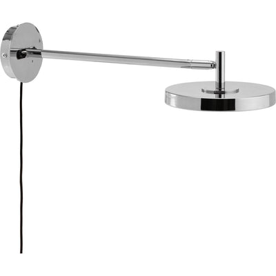 ASTERIA VÆGLAMPE LANG STÅL