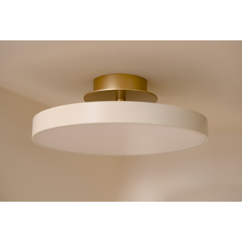 ASTERIA PLAFOND UP PLUS Ø31 PEARL HVID