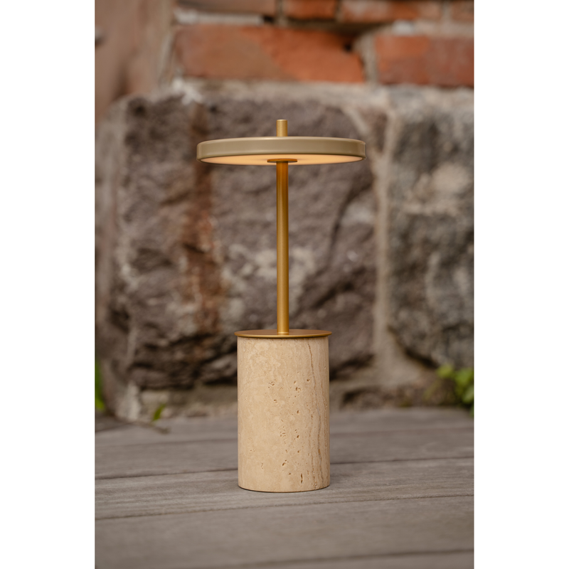 ASTERIA MOVE MINI CLAY TRAVERTINE MESSING PORTABLE