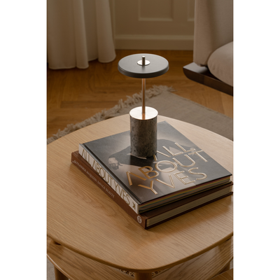 ASTERIA MOVE MINI GREY MARBLE STÅL PORTABLE