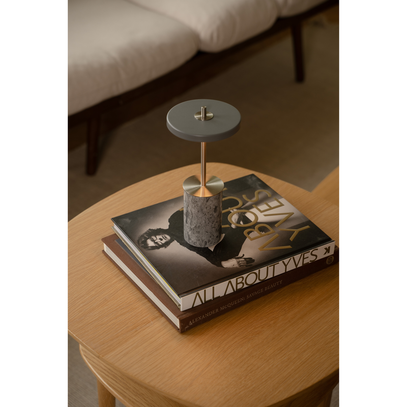 ASTERIA MOVE MINI GREY MARBLE STÅL PORTABLE