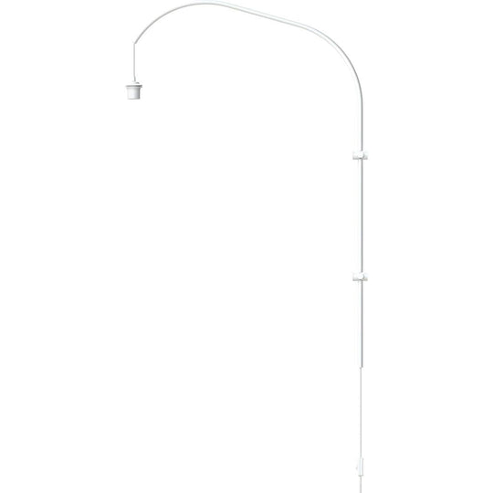 Willow Single Vægstativ Hvid H123 - Væglampe