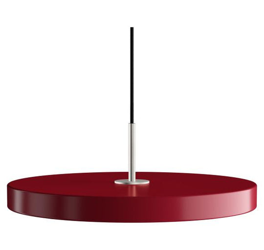 ASTERIA PLUS PENDEL Ø43 RUBY RØD TOP I STÅL