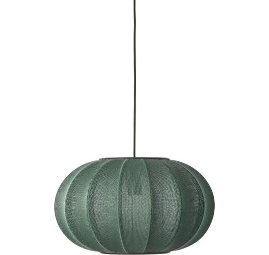 KNIT-WIT PENDEL 45 OVAL TWEED GREEN