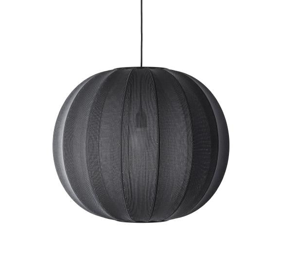 KNIT-WIT PENDEL 60 RUND BLACK