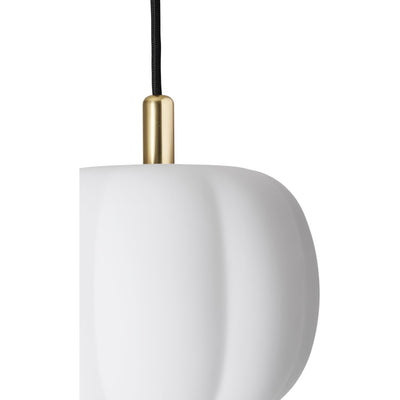MADE BY HAND PEPO SMALL Ø20 OPAL MESSING TOP PENDEL