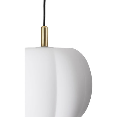 MADE BY HAND PEPO MEDIUM Ø30 OPAL MESSING TOP PENDEL