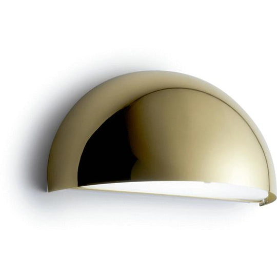 Rørhat Væglampe E14 Blank Messing