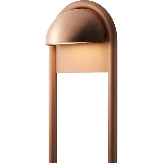 Rørhat Stand 700mm Kobber - Udendørslampe