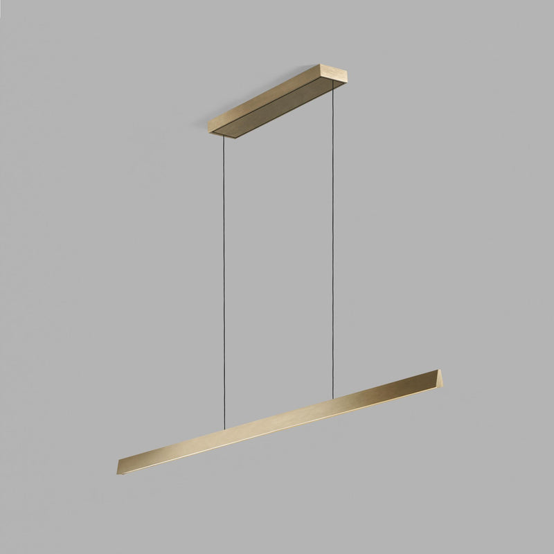 Light-Point Edge L150 Messing LED Langbordspendel