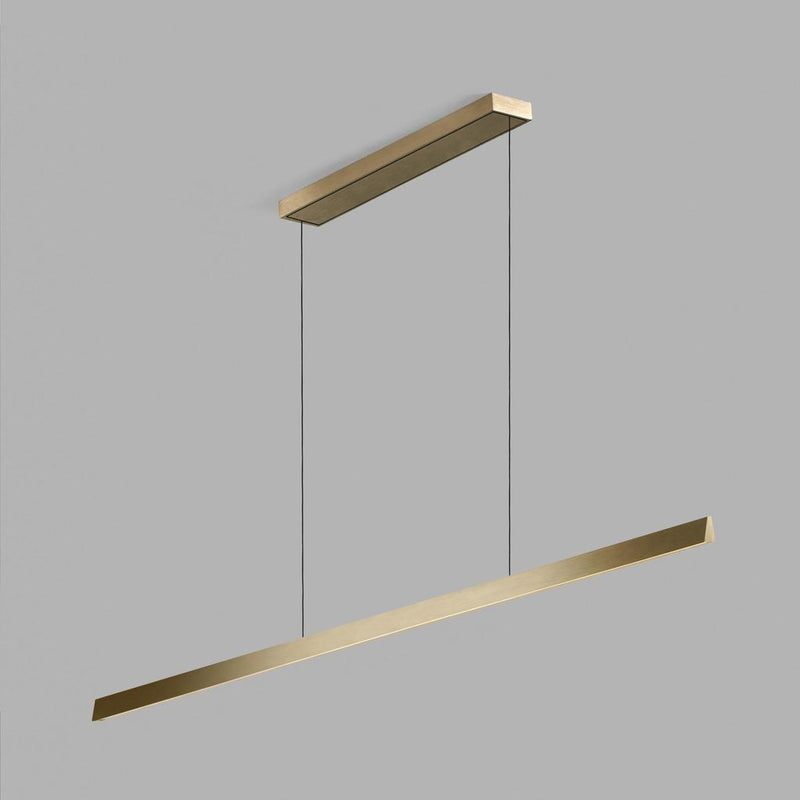 Light-Point Edge L200 Messing LED Langbordspendel