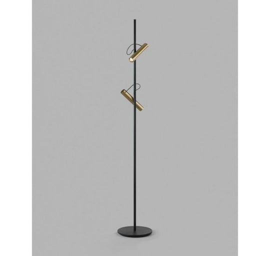 SPIRIT F1 GULVLAMPE MESSING LED DÆMP