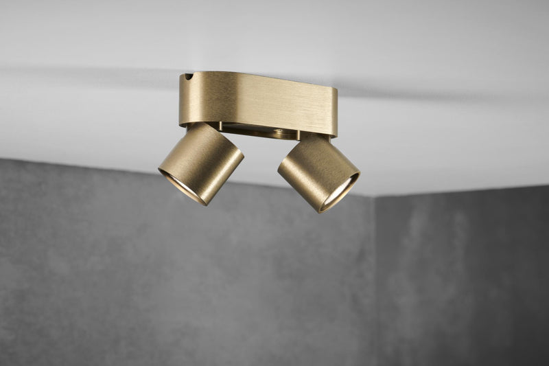 AURA C2 Loftlampe Messing - Light-Point