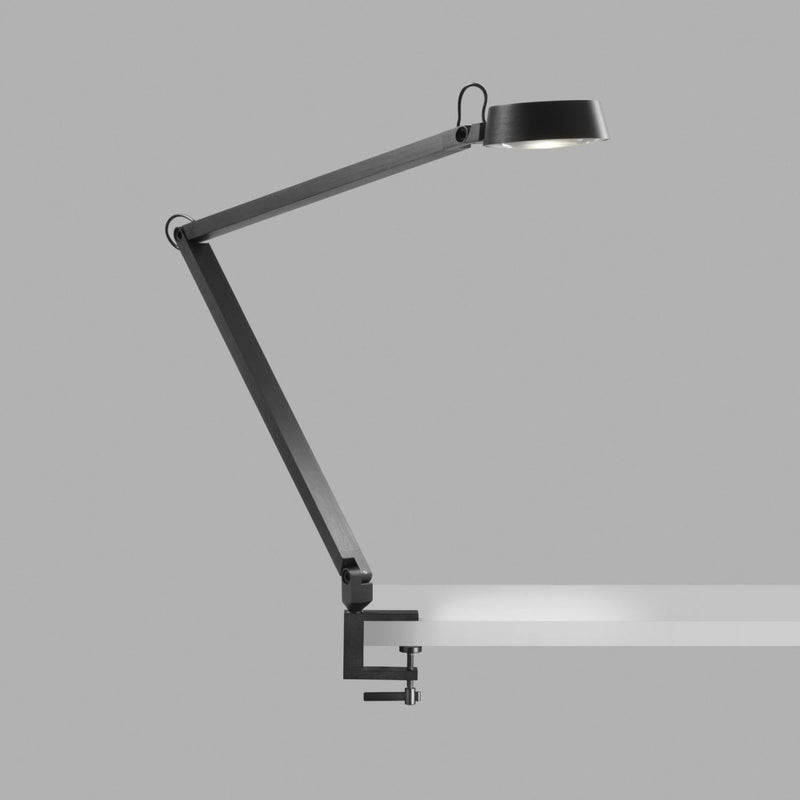 LIGHT POINT DARK T2 CARBON BLACK BORDLAMPE INKL. BORDKLEMME