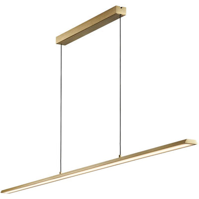 Slim Langbordspendel L150 MESSING LED