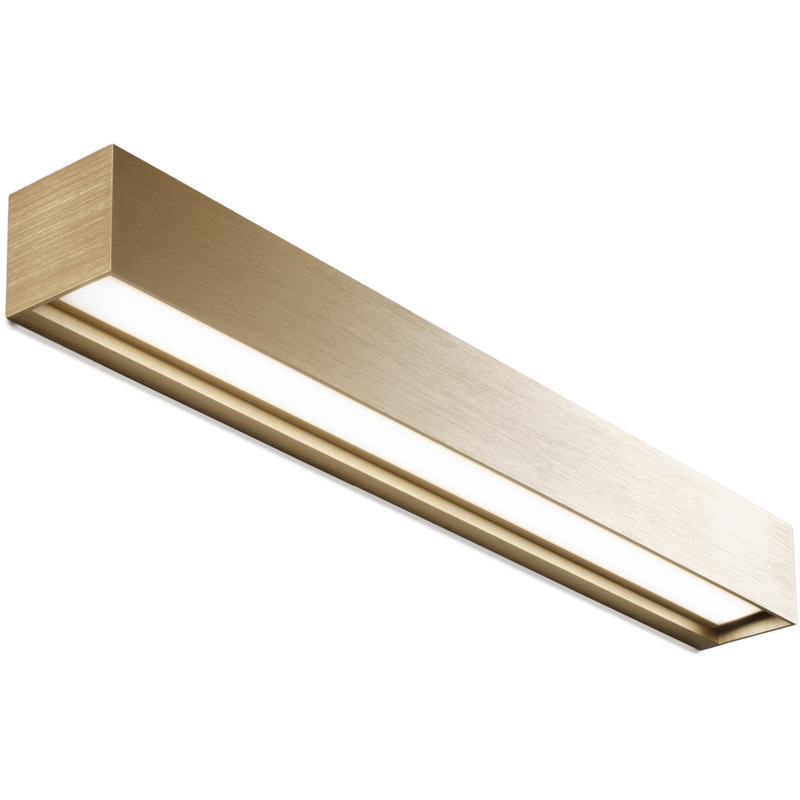 LINEA W3 VÆGLAMPE BRASS L600 SWITCH TUNE