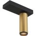 Loom Design X‑Beam Single Spot – Sort og guld med fleksibel LED-belysning