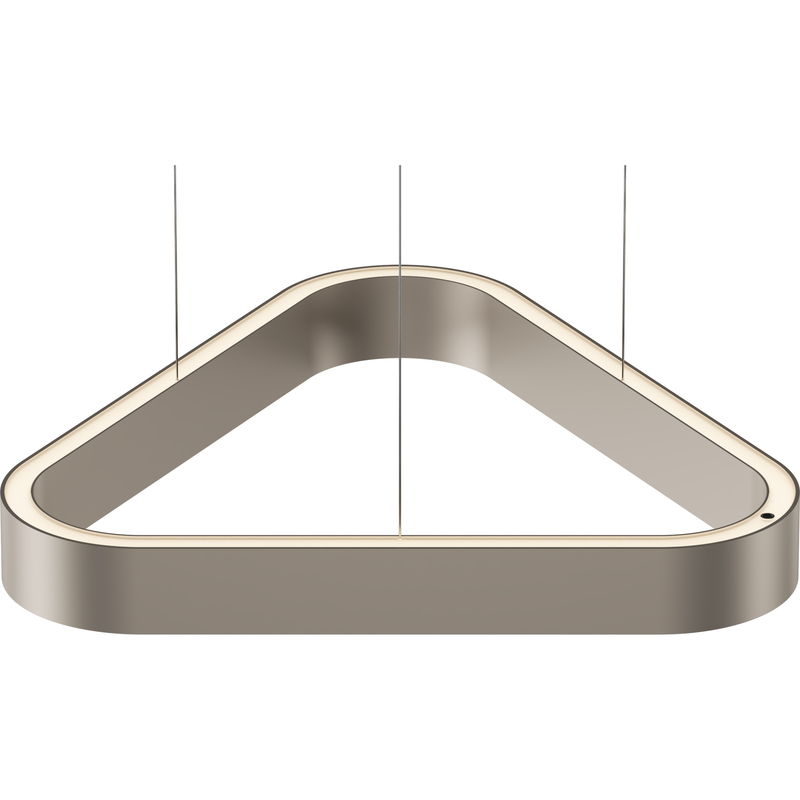 Loom Design Trigon Sospensione – Soft Ivory luksus i pendelform