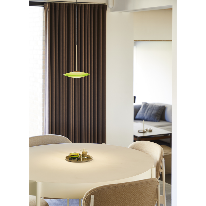 Loom Design Solene Sospensione Grøn – organisk elegance med intelligent LED