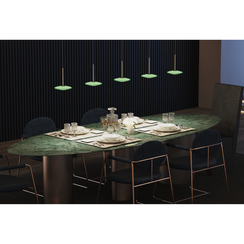 Loom Design Solene Sospensione Grøn – organisk elegance med intelligent LED