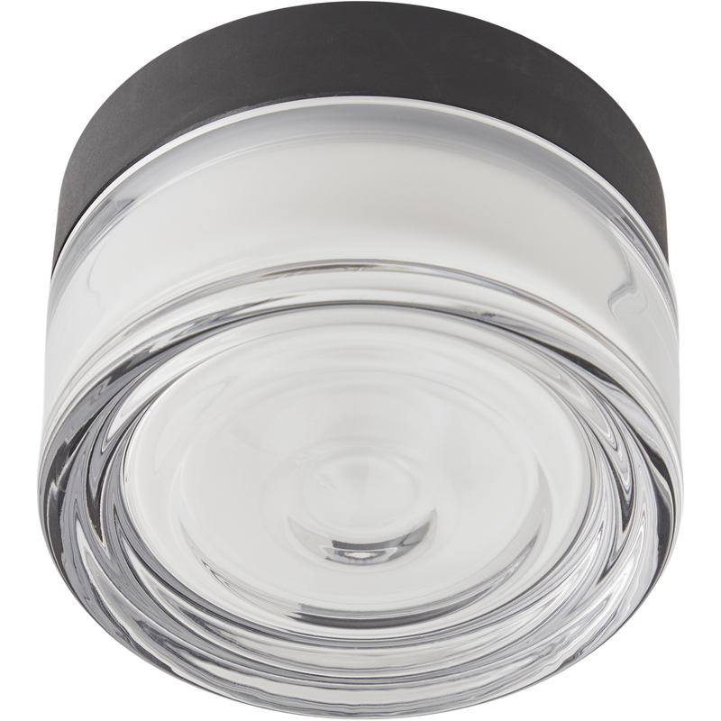 Loom Design Otto Wave Transparent – stilren LED-lampe til væg og loft