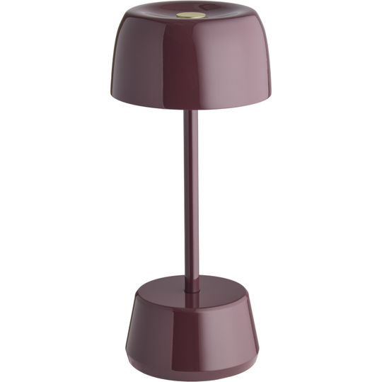 DEXTER LED DARK CHERRY PORTABLE LAMPE