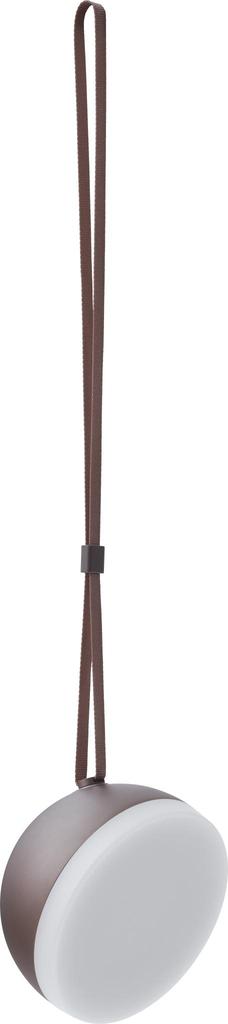 NEW WORKS SPHERE ADVENTURE LIGHT MØRK BRONZE BÆRBAR LAMPE - Lysende skulptur til eventyr