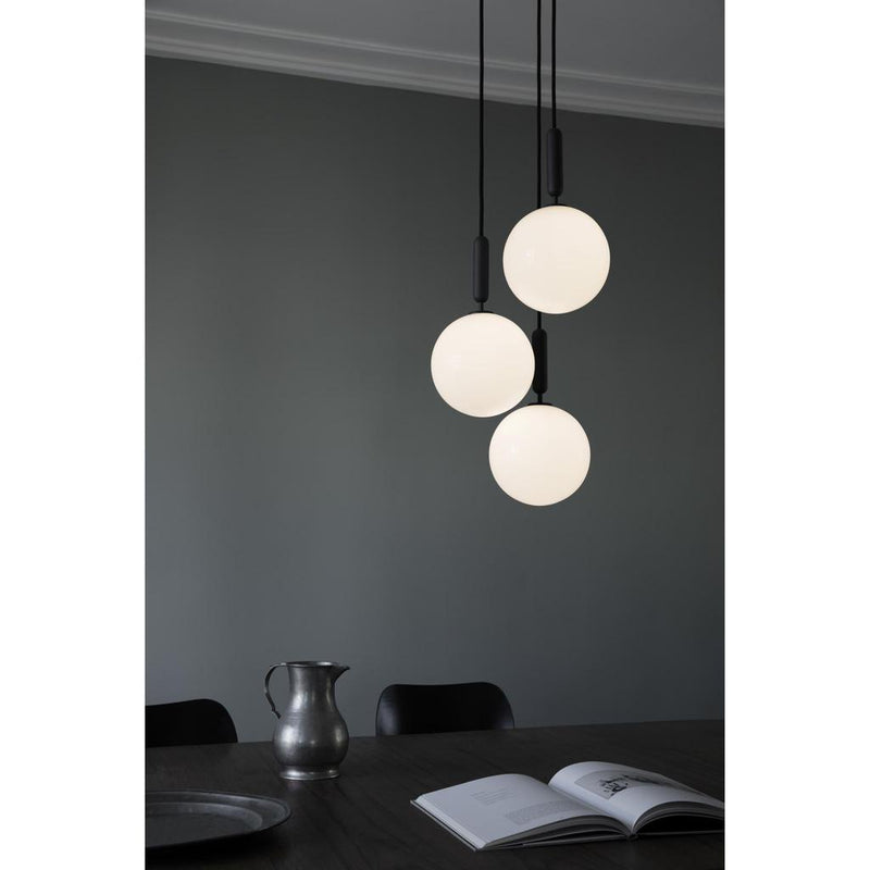 MIIRA 3 LARGE KLYNGE STENGRÅ/OPAL