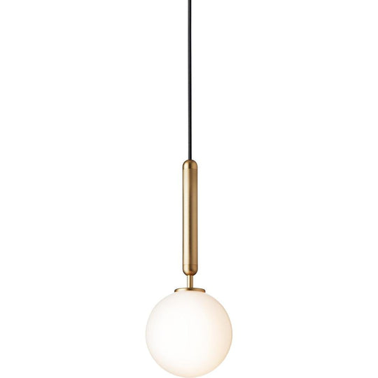 MIIRA 1 PENDEL MESSING/OPAL