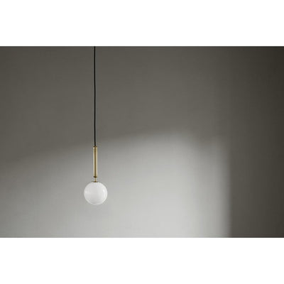 MIIRA 1 PENDEL MESSING/OPAL