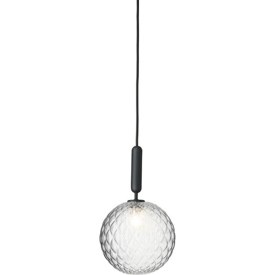 MIIRA 1 LARGE PENDEL STENGRÅ/KLAR