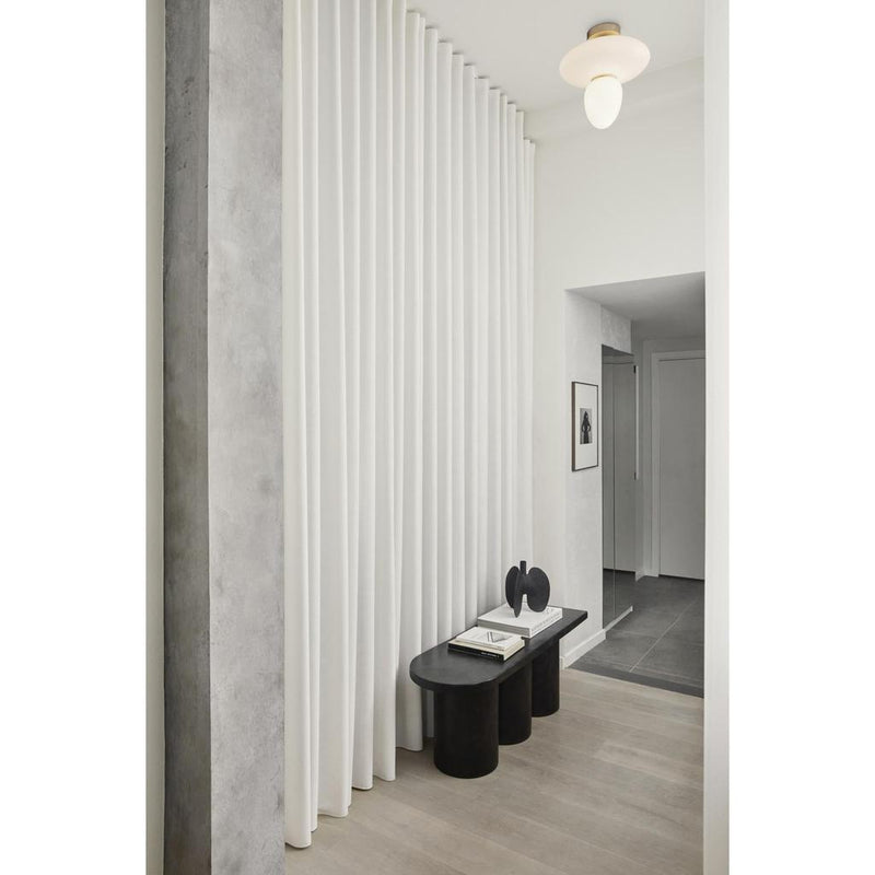 RIZZATTO 42 LOFTSLAMPE SATIN MESSING/OPAL