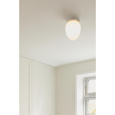 RIZZATTO 171 LOFTSLAMPE SATINGRÅ/OPAL