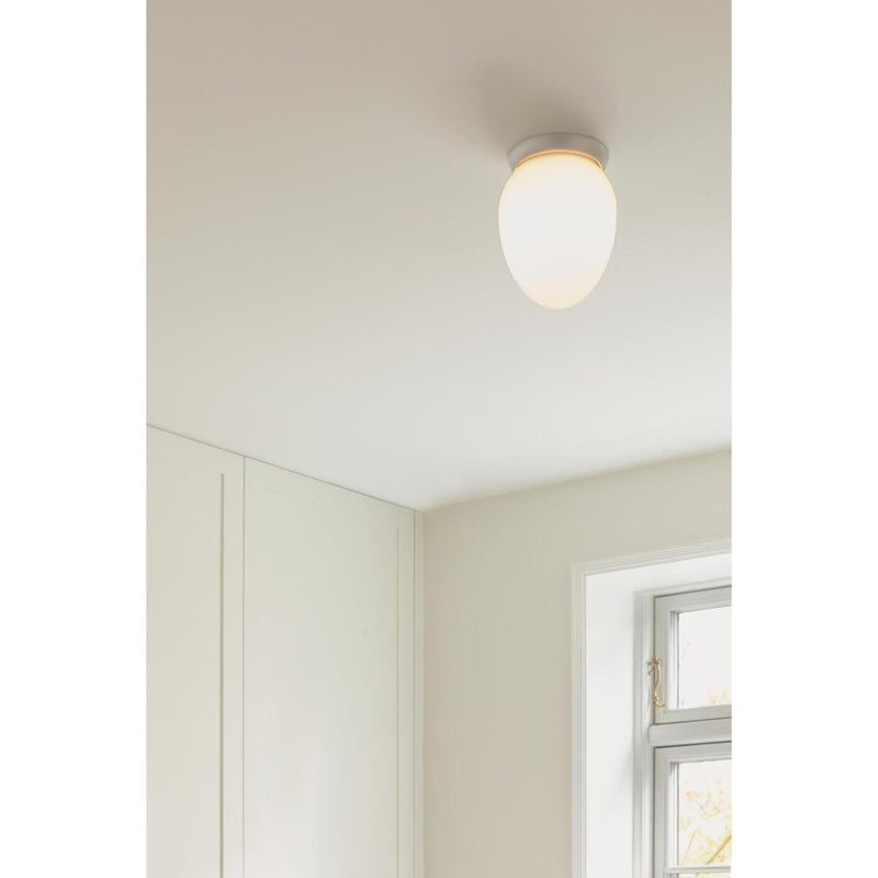 RIZZATTO 171 LOFTSLAMPE SATINGRÅ/OPAL