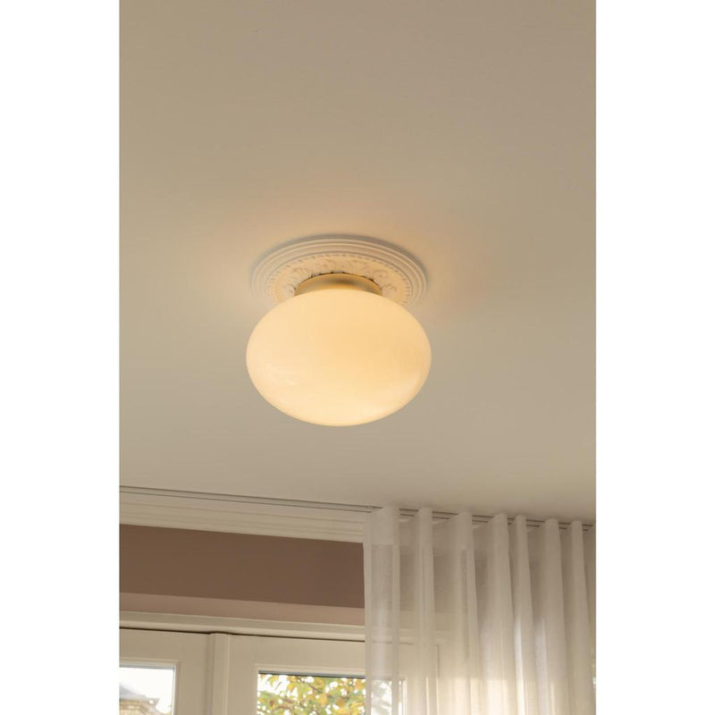 RIZZATTO 301 LOFTSLAMPE SATINGRÅ/OPAL