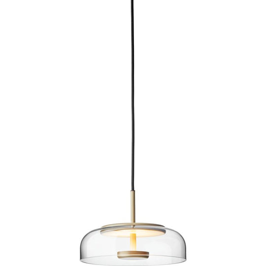 BLOSSI 1 PENDEL NORDIC GULD/KLAR LED