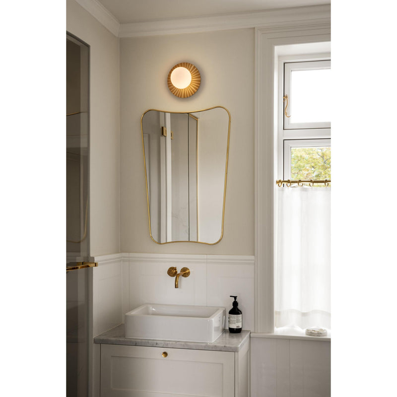 LIILA MUUSE VÆG/LOFT Ø23 GULD/OPAL SMALL - Nuura