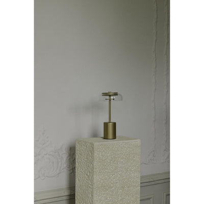 BLOSSI MINI PORTABLE NORDIC GULD/KLAR LED