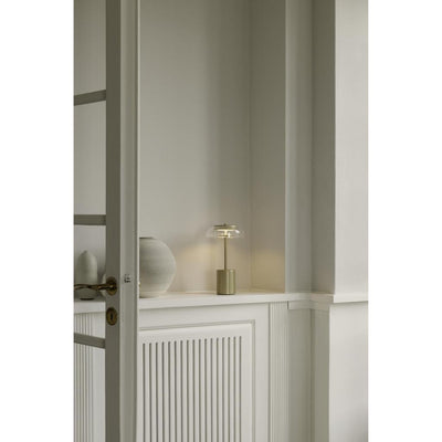 BLOSSI MINI PORTABLE NORDIC GULD/KLAR LED