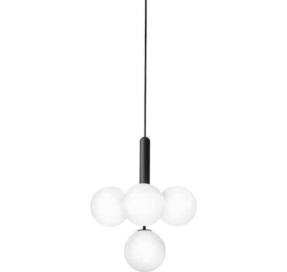 MIIRA 4 PENDEL STENGRÅ/OPAL