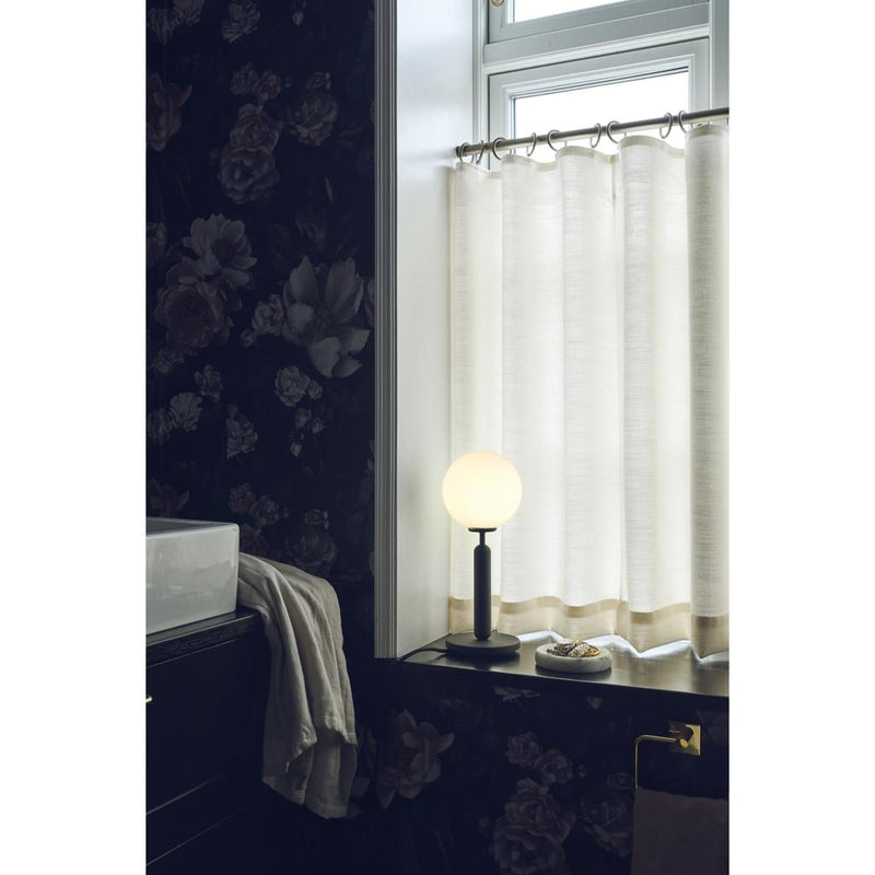 MIIRA BORDLAMPE STENGRÅ/OPAL