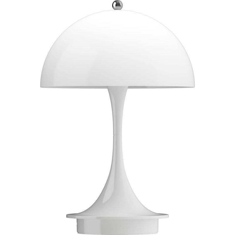 Panthella 160 - Portable V3 Bordlampe - Opal Hvid | Louis Poulsen