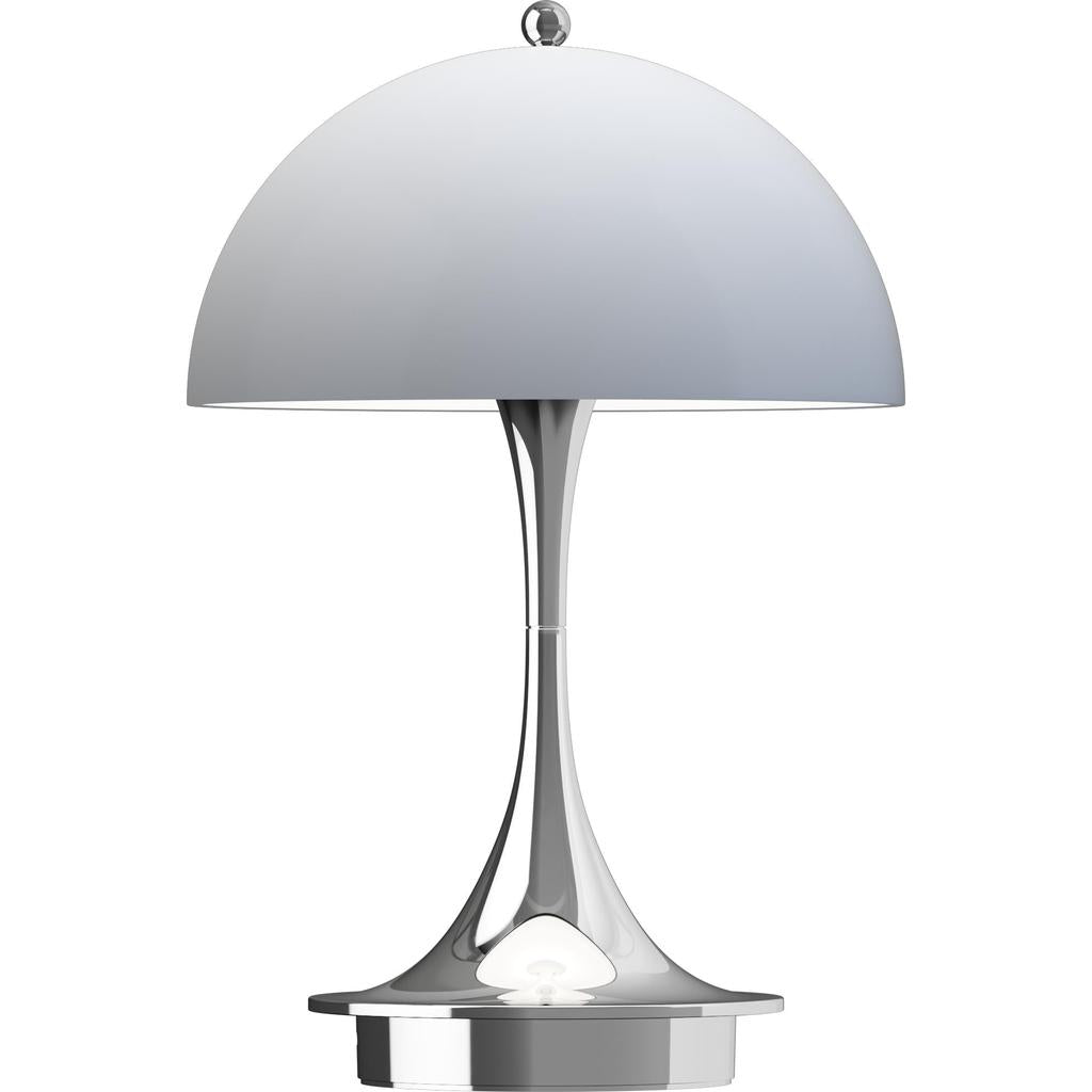 Panthella 160 - Portable V3 Bordlampe - KROM/OPAL GRÅ