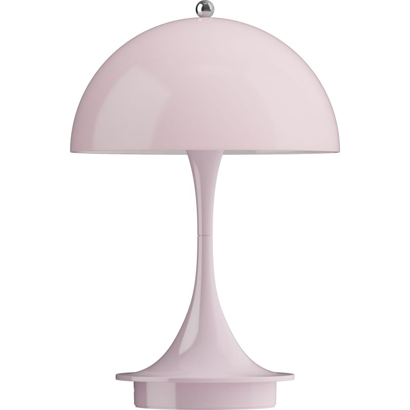 Panthella 160 - Portable V3 Bordlampe - OPAL PALE ROSE