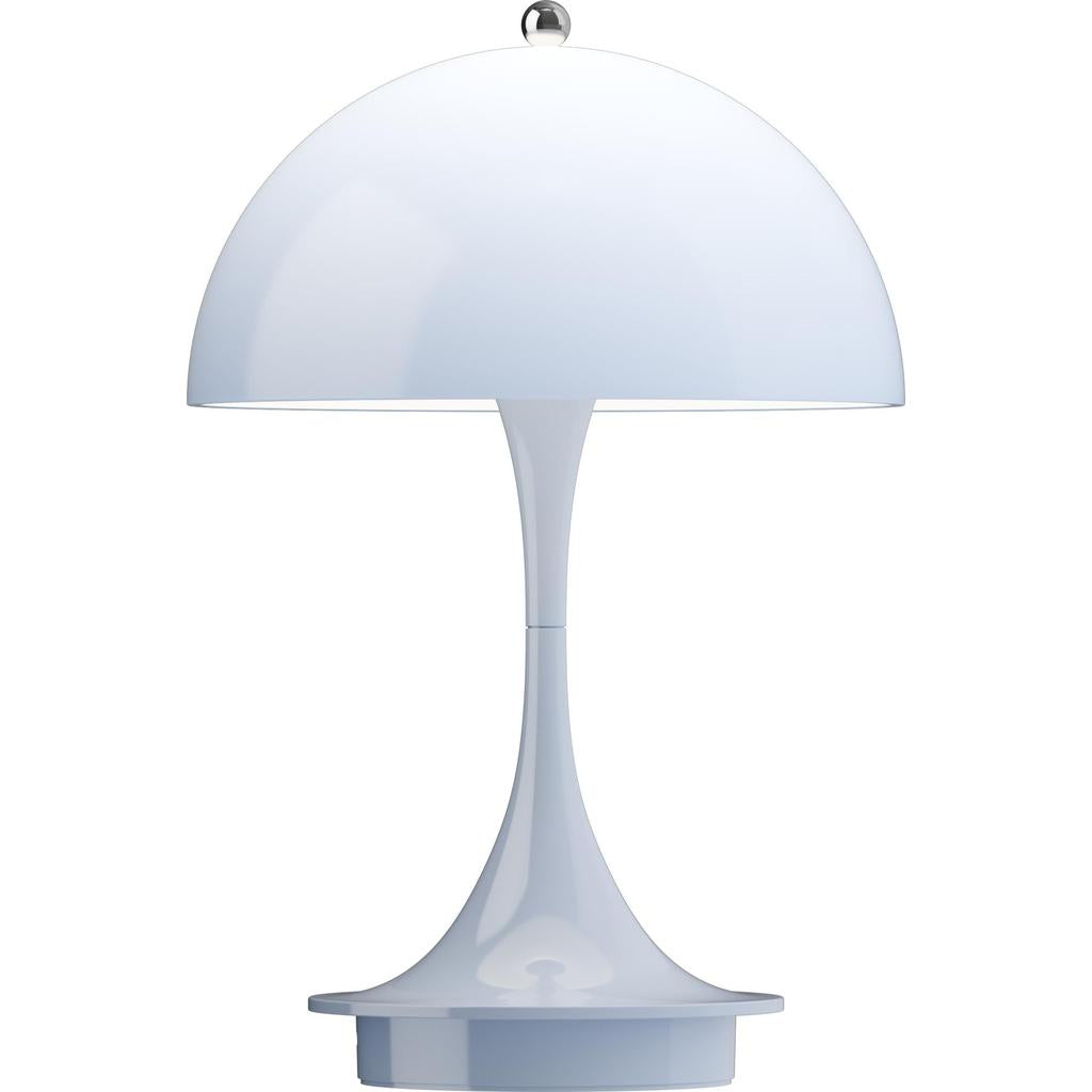 Panthella 160 - Portable V3 Bordlampe - OPAL PALE BLÅ