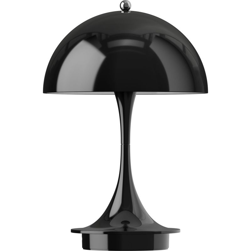 Panthella 160 - Portable V3 Bordlampe - Opaque Sort | Louis Poulsen
